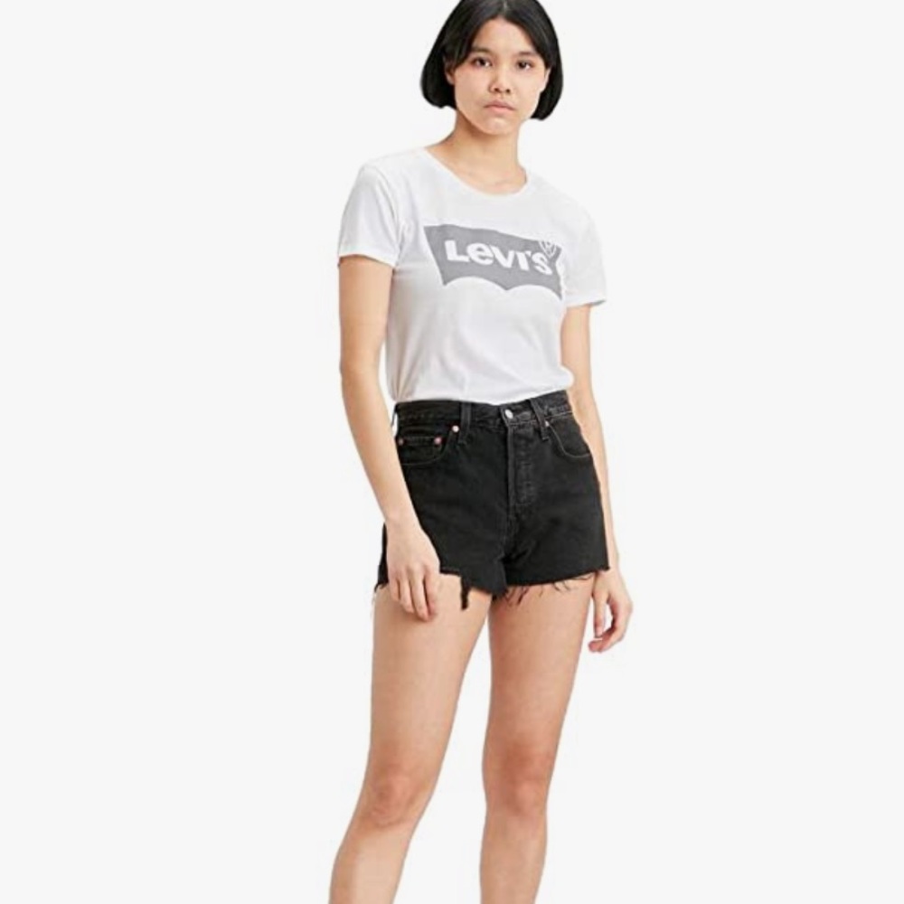 Levi’s 501 original shorts, black, size 28